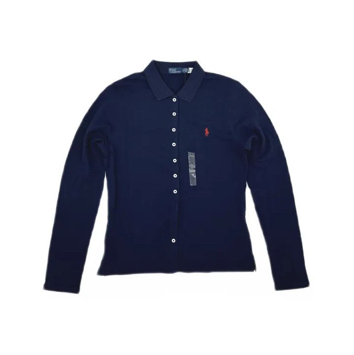 Polo Ralph Lauren Polo Ralph Lauren Solid Logo Embroidered Long-Sleeve Shirt Size US L / EU 52-54 / 3 - 2 Thumbnail
