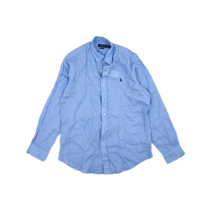 Polo Ralph Lauren Polo Ralph Lauren Men's Long Sleeve Button Shirt Size US M / EU 48-50 / 2 - 2 Thumbnail