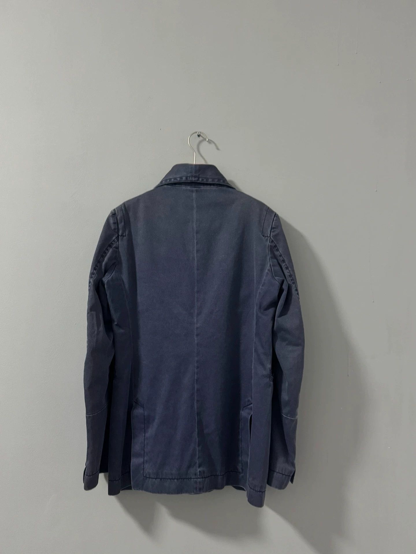 Ann Demeulemeester Blue Denim Jacket - XXS Size US XXS / EU 40 - 3 Thumbnail