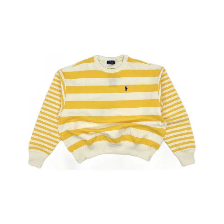 Polo Ralph Lauren Polo Ralph Lauren Striped Long-Sleeve Sweatshirt Size US XS / EU 42 / 0 - 2 Thumbnail