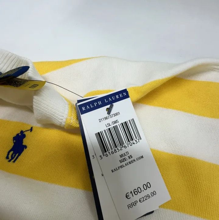Polo Ralph Lauren Polo Ralph Lauren Striped Long-Sleeve Sweatshirt Size US XS / EU 42 / 0 - 4 Thumbnail