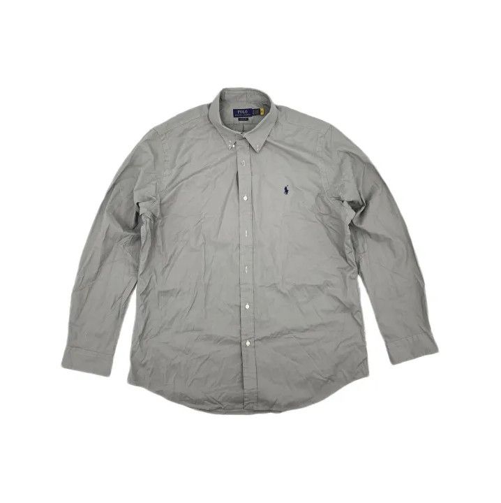 Polo Ralph Lauren Polo Ralph Lauren Embroidered Oxford Long-Sleeve Shirt Size US XL / EU 56 / 4 - 2 Thumbnail