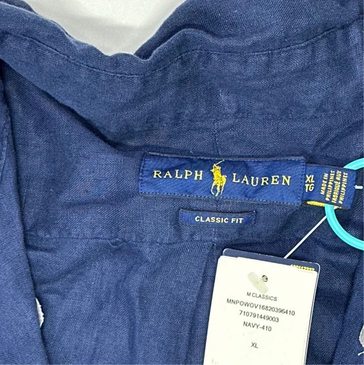Polo Ralph Lauren Polo Ralph Lauren SS23 Solid Logo Embroidered Long Sleeve Shirt Size US XL / EU 56 / 4 - 2 Thumbnail