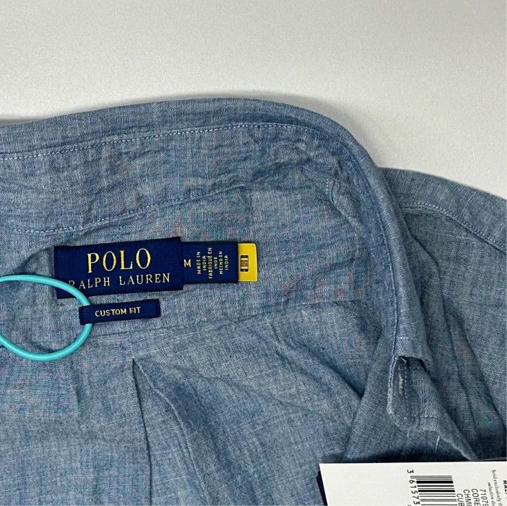 Polo Ralph Lauren Polo Ralph Lauren FW21 Logo Embroidered Solid Shirt Size US M / EU 48-50 / 2 - 3 Thumbnail