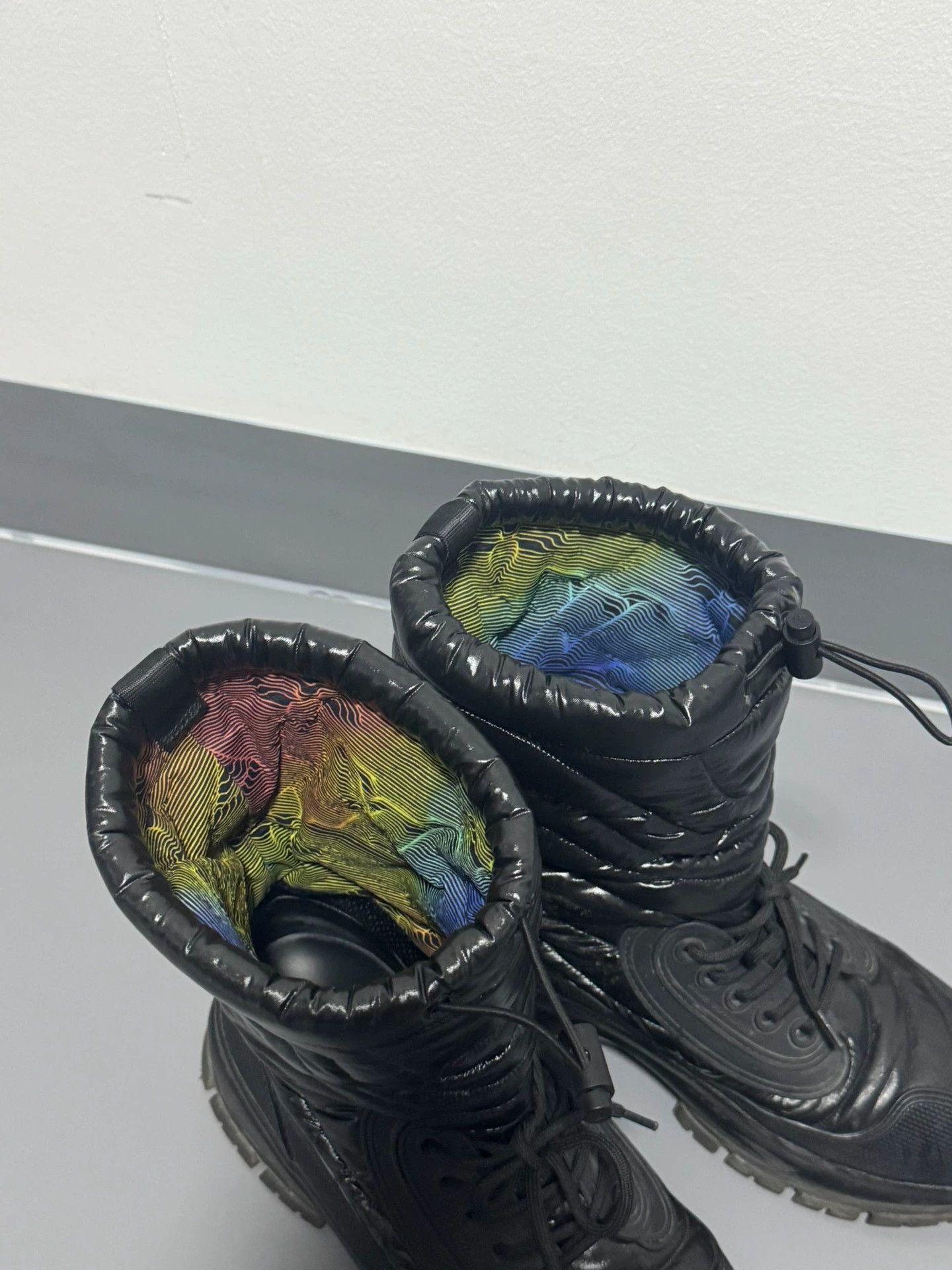 Louis Vuitton Black Padded High-Top Boots Size 8.5 Size US 8.5 / EU 41-42 - 4 Thumbnail