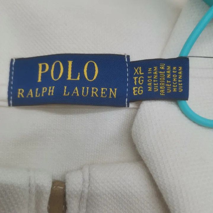 Polo Ralph Lauren Polo Ralph Lauren Men's Cream Half-Zip Sweatshirt Size US XL / EU 56 / 4 - 2 Thumbnail