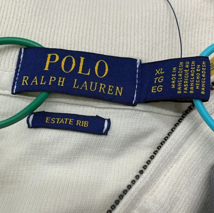 Polo Ralph Lauren Polo Ralph Lauren FW22 Solid Logo Zip Collar Sweatshirt Size US XL / EU 56 / 4 - 2 Thumbnail