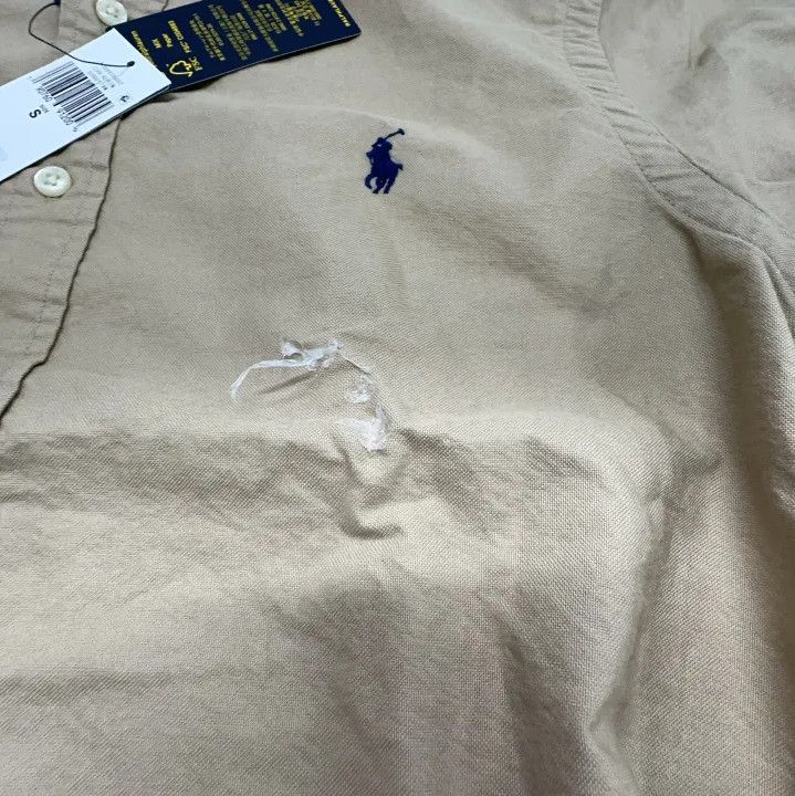 Polo Ralph Lauren Polo Ralph Lauren Solid Logo Embroidered Long-Sleeve Shirt Size US S / EU 44-46 / 1 - 7 Thumbnail