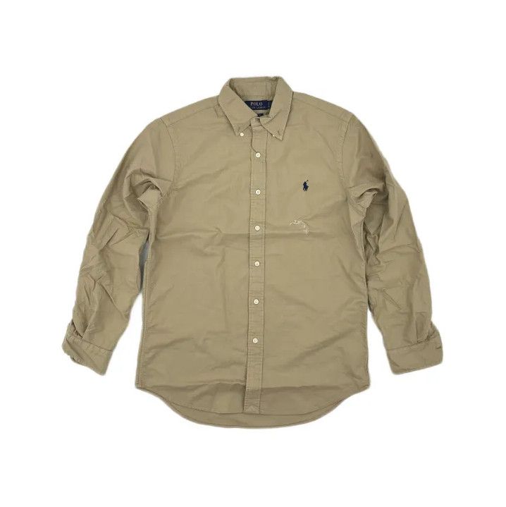 Polo Ralph Lauren Polo Ralph Lauren Solid Logo Embroidered Long-Sleeve Shirt Size US S / EU 44-46 / 1 - 2 Thumbnail