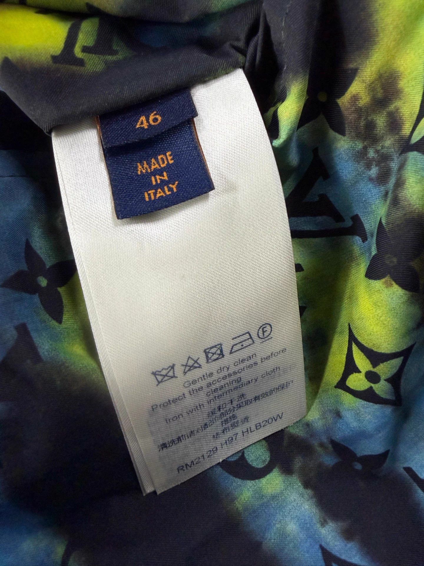 Louis Vuitton Multi-Color Patterned Hooded Light Jacket Size US S / EU 44-46 / 1 - 5 Thumbnail
