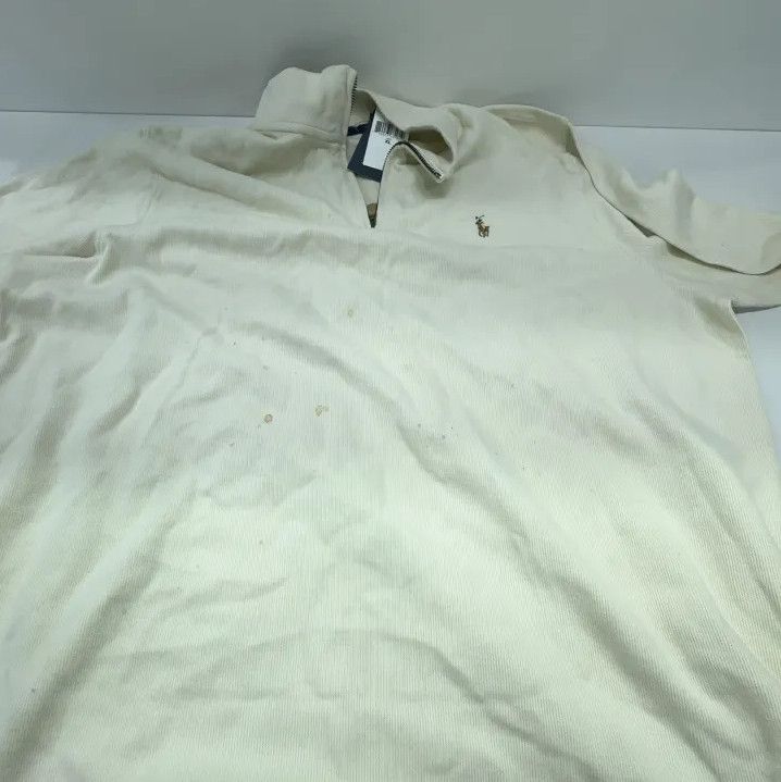 Polo Ralph Lauren Polo Ralph Lauren Classic Pony Logo Quarter-Zip Sweatshirt Size US XL / EU 56 / 4 - 7 Thumbnail
