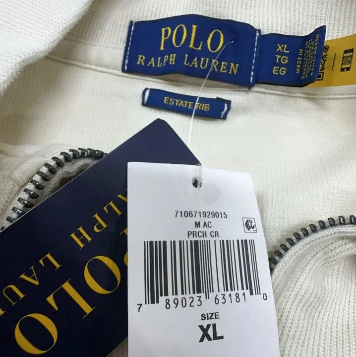 Polo Ralph Lauren Polo Ralph Lauren Classic Pony Logo Quarter-Zip Sweatshirt Size US XL / EU 56 / 4 - 5 Thumbnail
