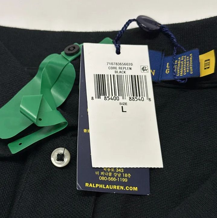Polo Ralph Lauren Polo Ralph Lauren Logo Embroidered Slim Mesh Polo Shirt Size US L / EU 52-54 / 3 - 5 Thumbnail