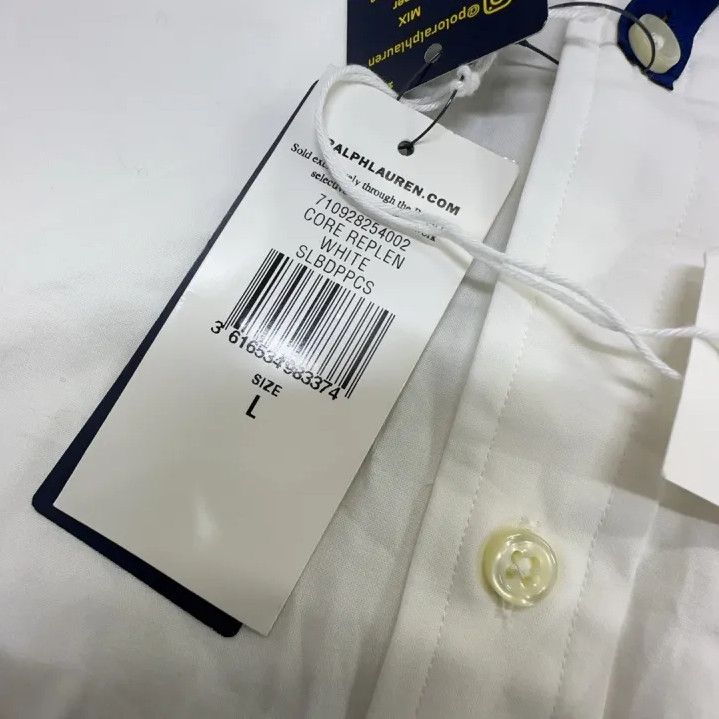 Polo Ralph Lauren Polo Ralph Lauren SS24 Solid Lapel Button Long-Sleeve Shirt Size US L / EU 52-54 / 3 - 4 Thumbnail