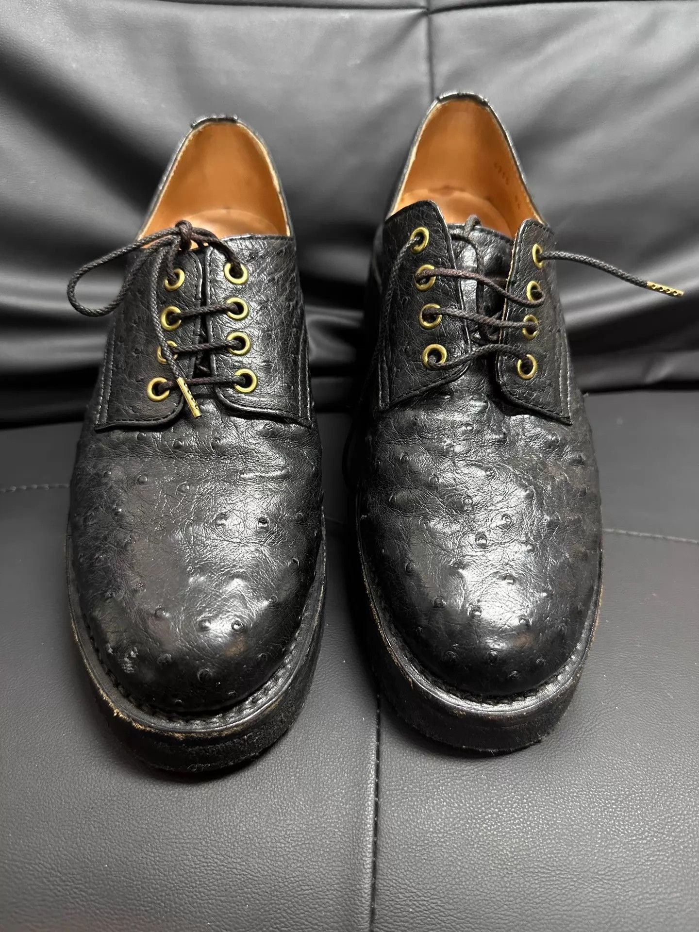 foot the coacher Black Leather Formal Lace-Up Shoes Size 7 Size US 7 / EU 40 - 2 Thumbnail