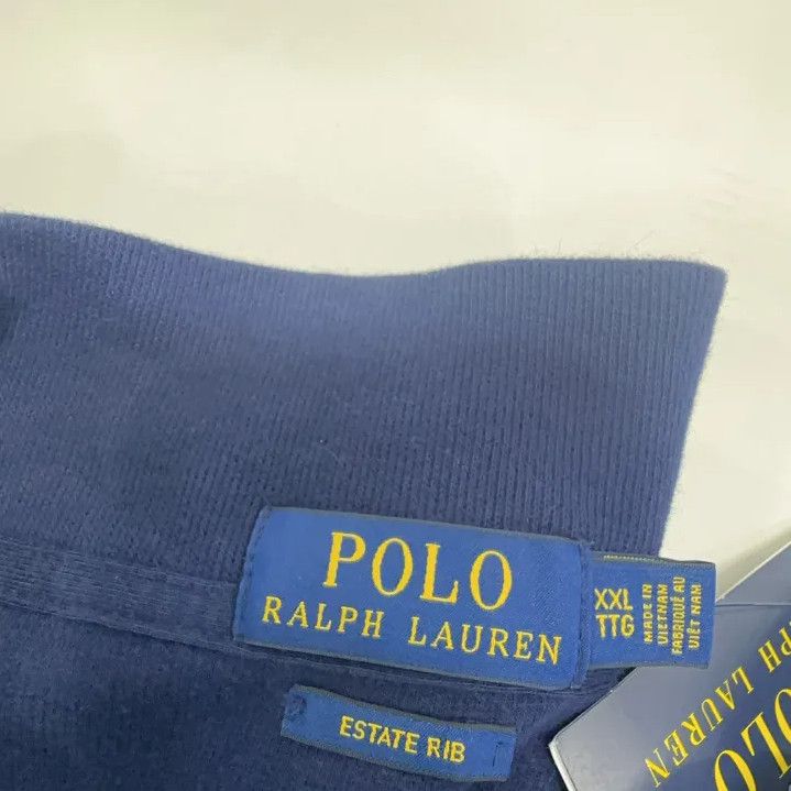 Polo Ralph Lauren Polo Ralph Lauren FW22 Logo Half-Zip Sweatshirt Size US XXL / EU 58 / 5 - 5 Thumbnail