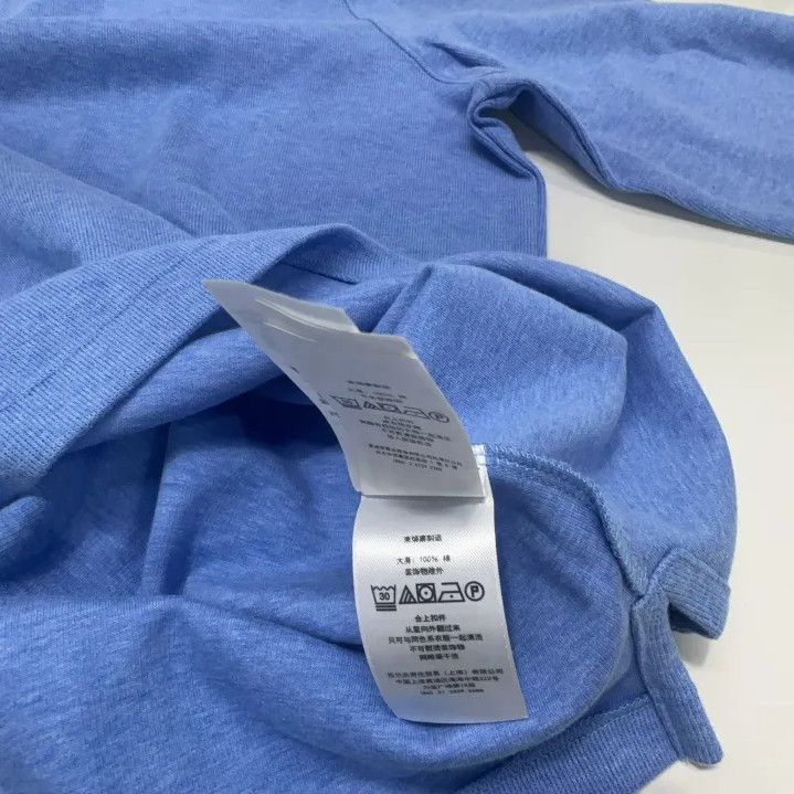 Polo Ralph Lauren Polo Ralph Lauren Men's Blue Pony Embroidered Half-Zip Sweater Size US XL / EU 56 / 4 - 6 Thumbnail