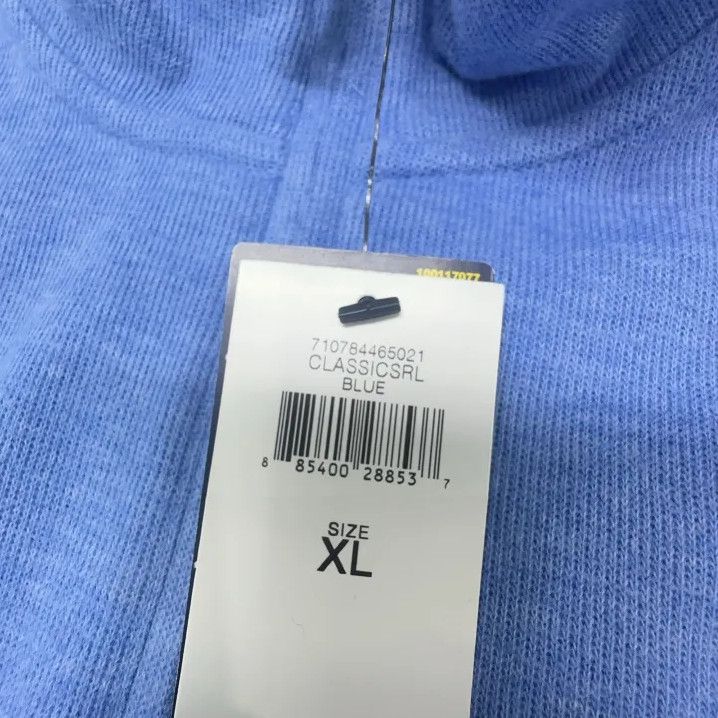 Polo Ralph Lauren Polo Ralph Lauren Men's Blue Pony Embroidered Half-Zip Sweater Size US XL / EU 56 / 4 - 4 Thumbnail
