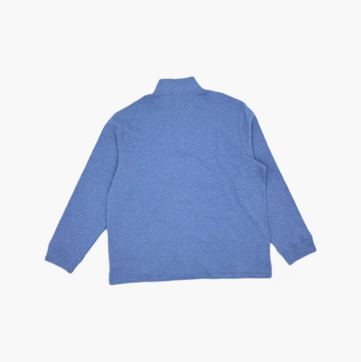 Polo Ralph Lauren Polo Ralph Lauren Men's Blue Pony Embroidered Half-Zip Sweater Size US XL / EU 56 / 4 - 3 Thumbnail