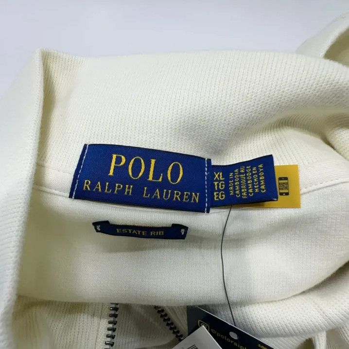 Polo Ralph Lauren Polo Ralph Lauren Men's Pony Logo Quarter-Zip Sweatshirt Size US XL / EU 56 / 4 - 4 Thumbnail