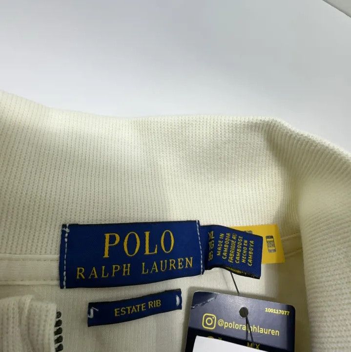 Polo Ralph Lauren Polo Ralph Lauren Classic Pony Logo Quarter-Zip Sweatshirt Size US XL / EU 56 / 4 - 4 Thumbnail