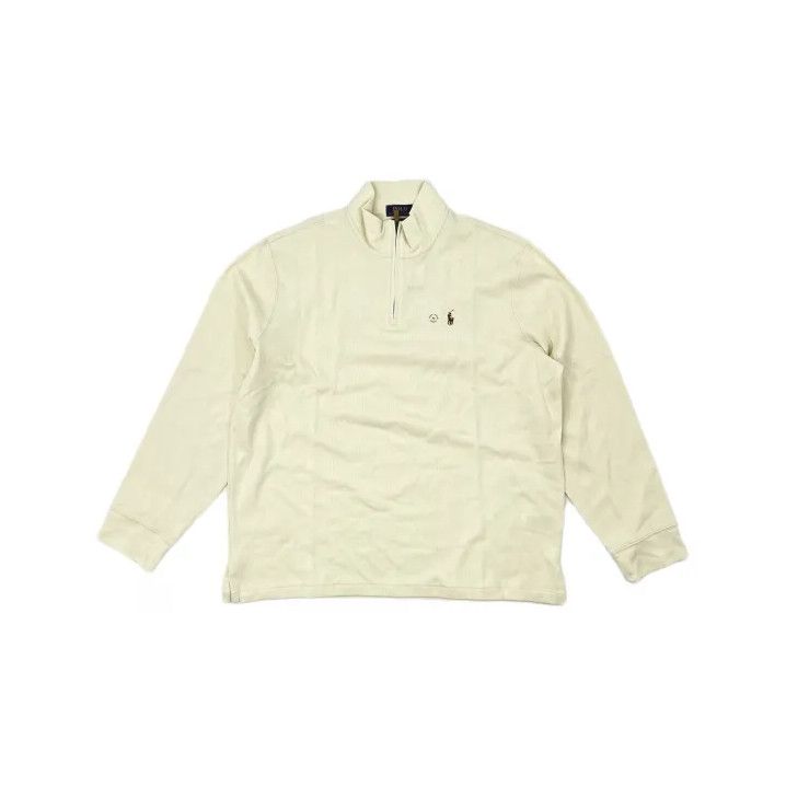 Polo Ralph Lauren Polo Ralph Lauren Classic Pony Logo Quarter-Zip Sweatshirt Size US XL / EU 56 / 4 - 2 Thumbnail