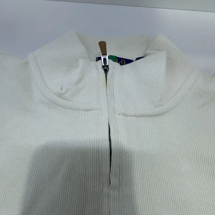Polo Ralph Lauren Polo Ralph Lauren Pony Logo Quarter-Zip Mock Neck Sweatshirt Size US XL / EU 56 / 4 - 6 Thumbnail