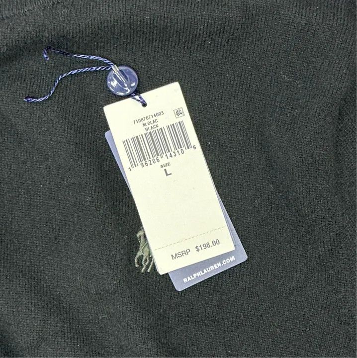 Polo Ralph Lauren Polo Ralph Lauren FW22 Solid Logo Knit Wool Sweater Size US L / EU 52-54 / 3 - 4 Thumbnail