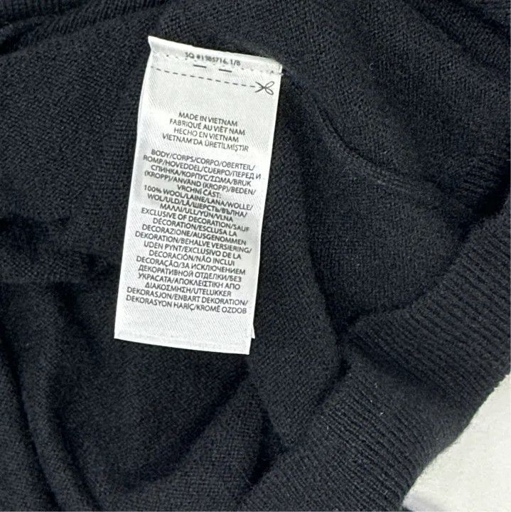 Polo Ralph Lauren Polo Ralph Lauren FW22 Solid Logo Knit Wool Sweater Size US L / EU 52-54 / 3 - 2 Thumbnail