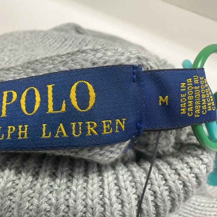 Polo Ralph Lauren Polo Ralph Lauren FW24 Solid Pony Embroidery Turtleneck Knit Sweater Size US M / EU 48-50 / 2 - 2 Thumbnail