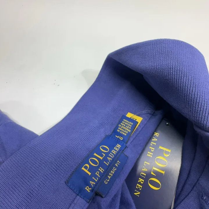 Polo Ralph Lauren Polo Ralph Lauren Solid Collar Short-Sleeve Polo Size US L / EU 52-54 / 3 - 7 Thumbnail