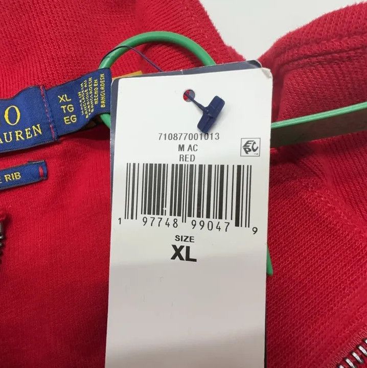 Polo Ralph Lauren Polo Ralph Lauren Men's Solid Half-Zip Long-Sleeve Sweatshirt Size US XL / EU 56 / 4 - 3 Thumbnail