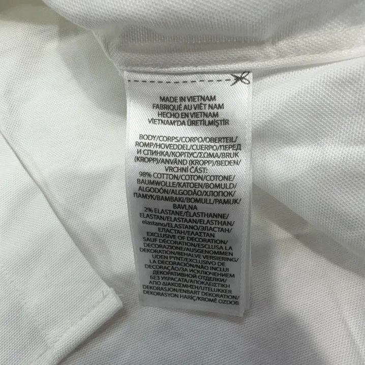 Polo Ralph Lauren Polo Ralph Lauren Men's Logo Embroidered White Shirt Size US L / EU 52-54 / 3 - 6 Thumbnail