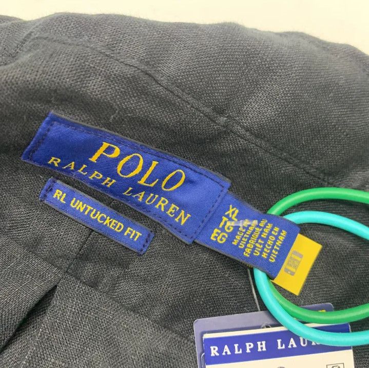 Polo Ralph Lauren Polo Ralph Lauren Solid Logo Embroidered Slim Long-Sleeve Shirt Size US XL / EU 56 / 4 - 2 Thumbnail