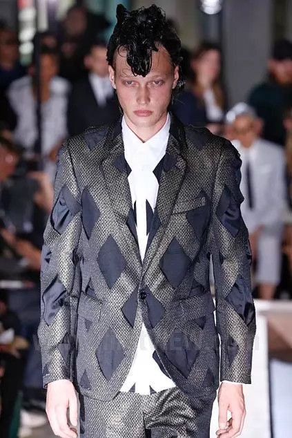 Comme des Garcons Multi Pattern Cut-Out Light Jacket Size M Size US M / EU 48-50 / 2 - 3 Thumbnail