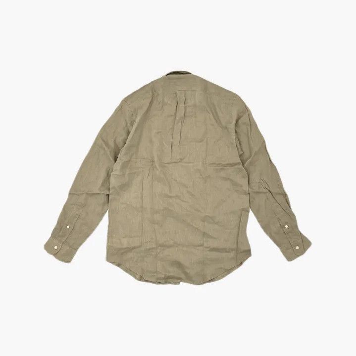 Polo Ralph Lauren Polo Ralph Lauren Pony Logo Linen Long Sleeve Shirt Size US M / EU 48-50 / 2 - 3 Thumbnail