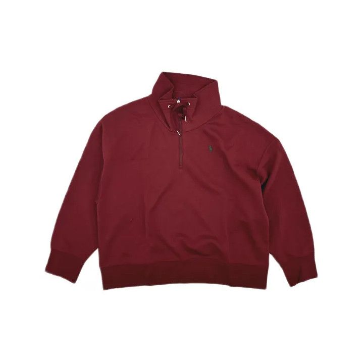 Polo Ralph Lauren Polo Ralph Lauren Solid Logo Half-Zip Sweatshirt Size US XXL / EU 58 / 5 - 2 Thumbnail