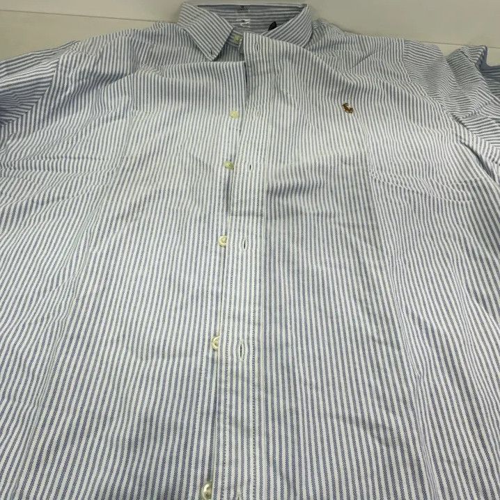 Polo Ralph Lauren Polo Ralph Lauren FW23 Striped Long-Sleeve Shirt Size US XL / EU 56 / 4 - 8 Thumbnail