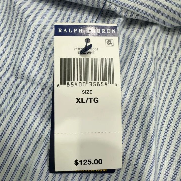 Polo Ralph Lauren Polo Ralph Lauren FW23 Striped Long-Sleeve Shirt Size US XL / EU 56 / 4 - 5 Thumbnail