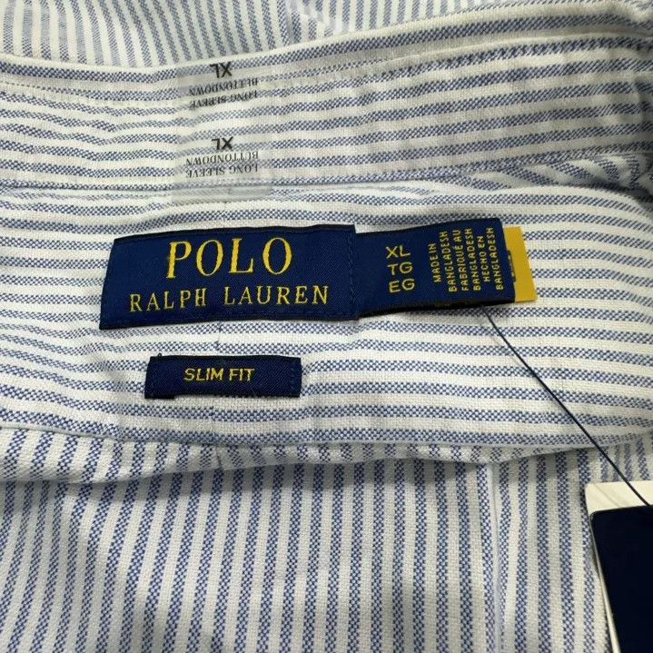 Polo Ralph Lauren Polo Ralph Lauren FW23 Striped Long-Sleeve Shirt Size US XL / EU 56 / 4 - 4 Thumbnail