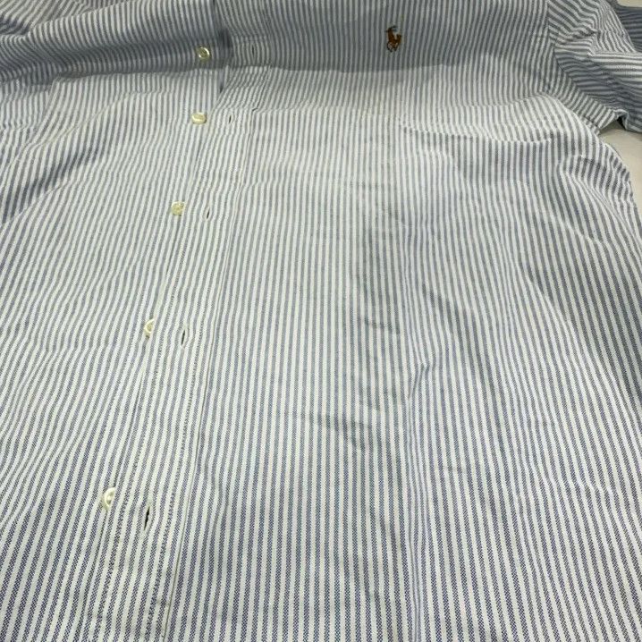 Polo Ralph Lauren Polo Ralph Lauren FW23 Striped Long-Sleeve Shirt Size US XL / EU 56 / 4 - 9 Thumbnail