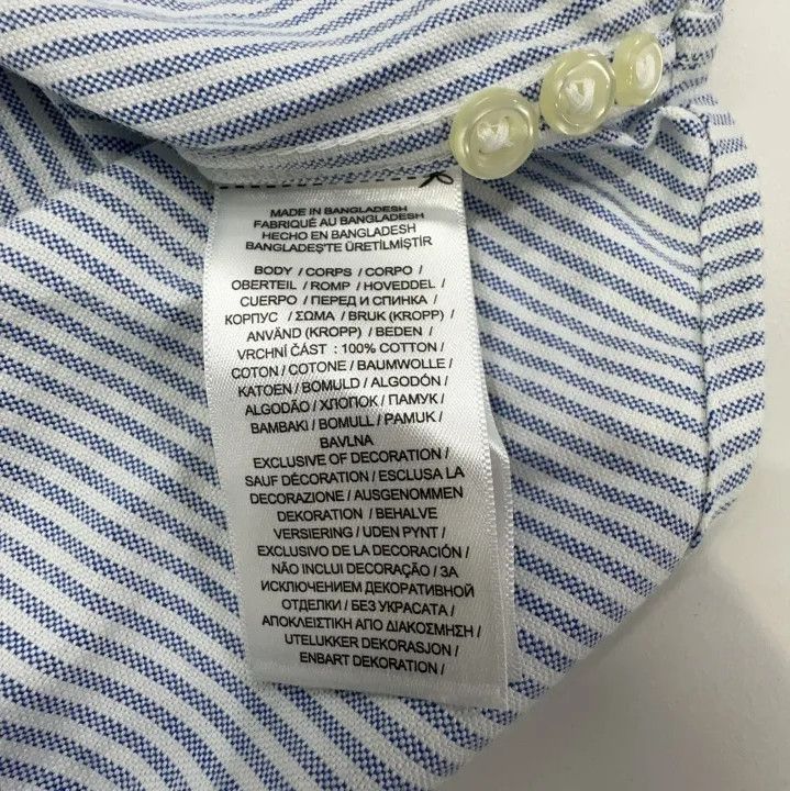 Polo Ralph Lauren Polo Ralph Lauren FW23 Striped Long-Sleeve Shirt Size US XL / EU 56 / 4 - 6 Thumbnail