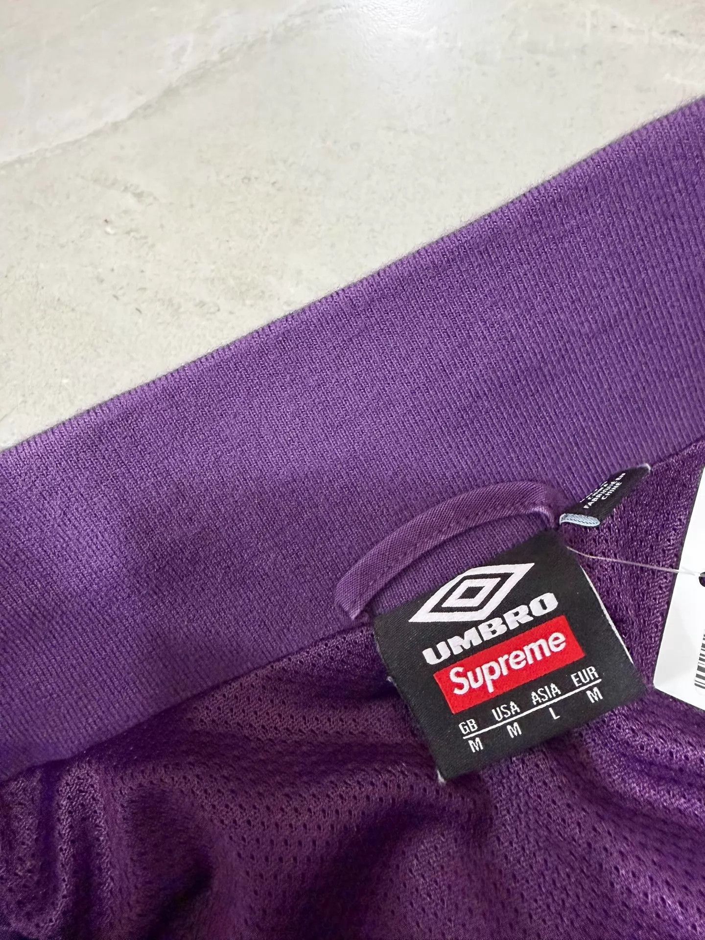 Supreme Purple Zip-Up Light Jacket Size M Size US M / EU 48-50 / 2 - 3 Thumbnail