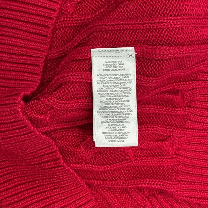 Polo Ralph Lauren Polo Ralph Lauren Cable Knit Logo Embroidery Sweater Size US L / EU 52-54 / 3 - 3 Thumbnail