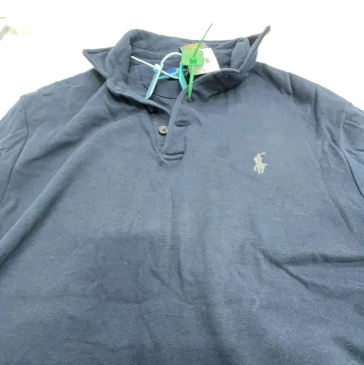 Polo Ralph Lauren Polo Ralph Lauren Solid Logo Embroidered Long-Sleeve Polo Size US S / EU 44-46 / 1 - 4 Thumbnail