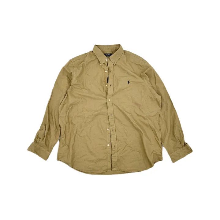Polo Ralph Lauren Polo Ralph Lauren Logo Embroidered Long-Sleeve Shirt Size US XXL / EU 58 / 5 - 2 Thumbnail