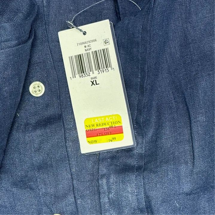 Polo Ralph Lauren Polo Ralph Lauren SS23 Solid Logo Embroidered Long Sleeve Shirt Size US XL / EU 56 / 4 - 3 Thumbnail