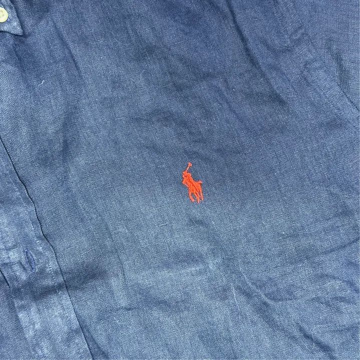 Polo Ralph Lauren Polo Ralph Lauren SS23 Solid Logo Embroidered Long Sleeve Shirt Size US XL / EU 56 / 4 - 5 Thumbnail