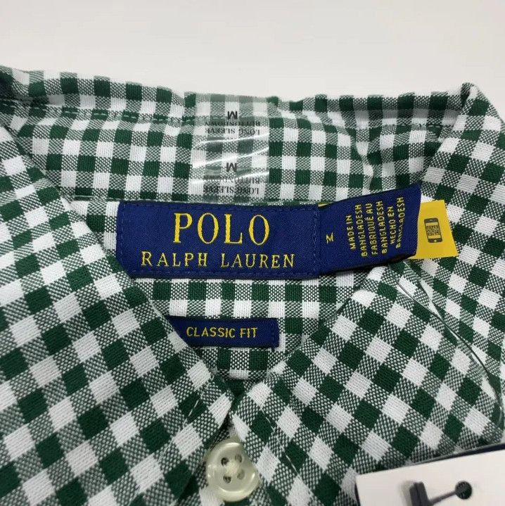 Polo Ralph Lauren Polo Ralph Lauren Classic Check Oxford Shirt Size US M / EU 48-50 / 2 - 4 Thumbnail