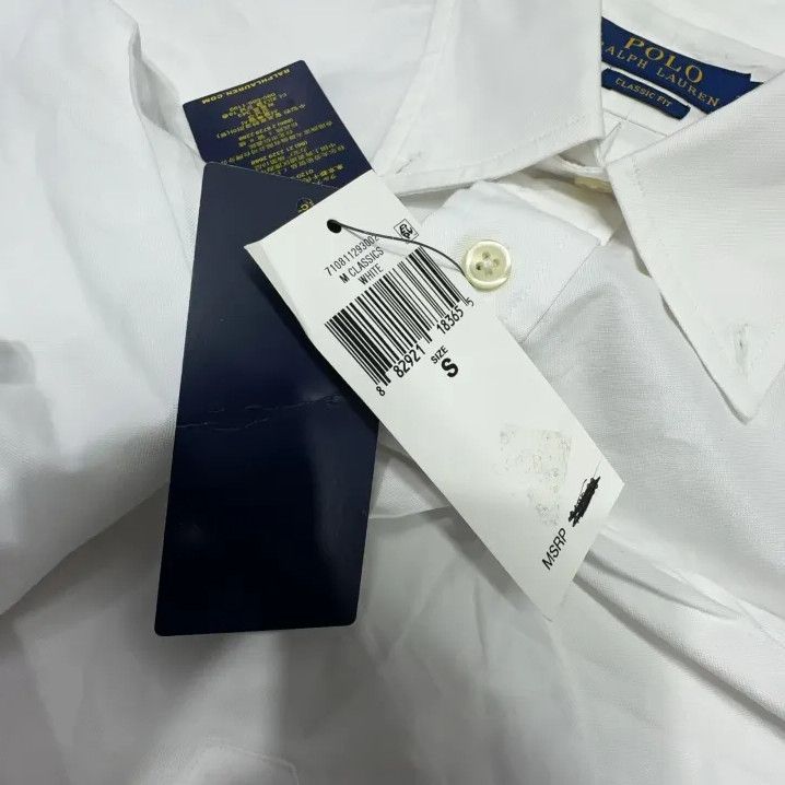 Polo Ralph Lauren Polo Ralph Lauren FW21 Logo Embroidered Oxford Long-Sleeve Shirt Size US S / EU 44-46 / 1 - 5 Thumbnail